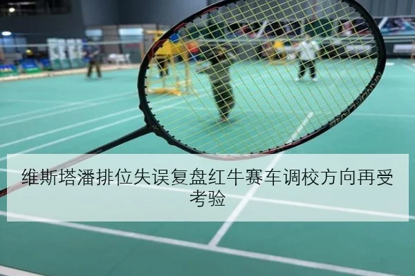 维斯塔潘排位失误复盘红牛赛车调校方向再受考验